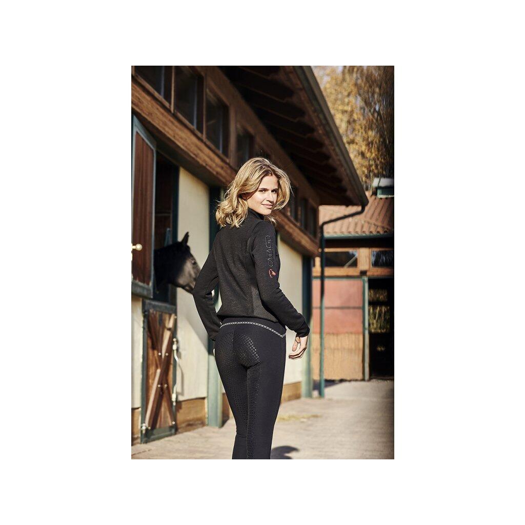Sweatshirt équitation femme Catago Arctic 2/5