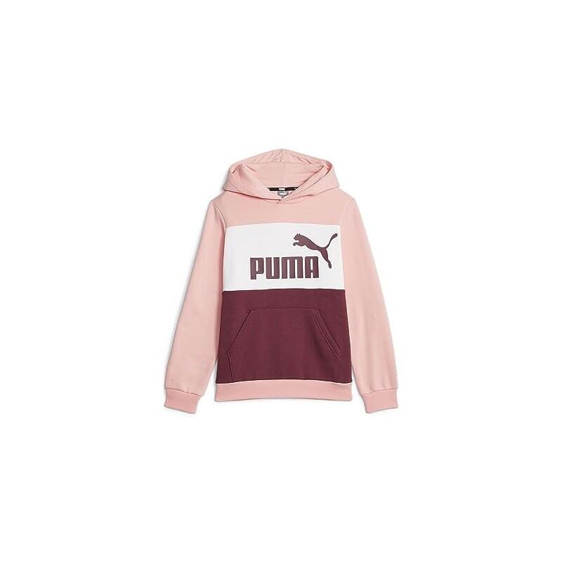 Puma Sudadera Block infantil rosa 9-10 años (140 cm) 3/3