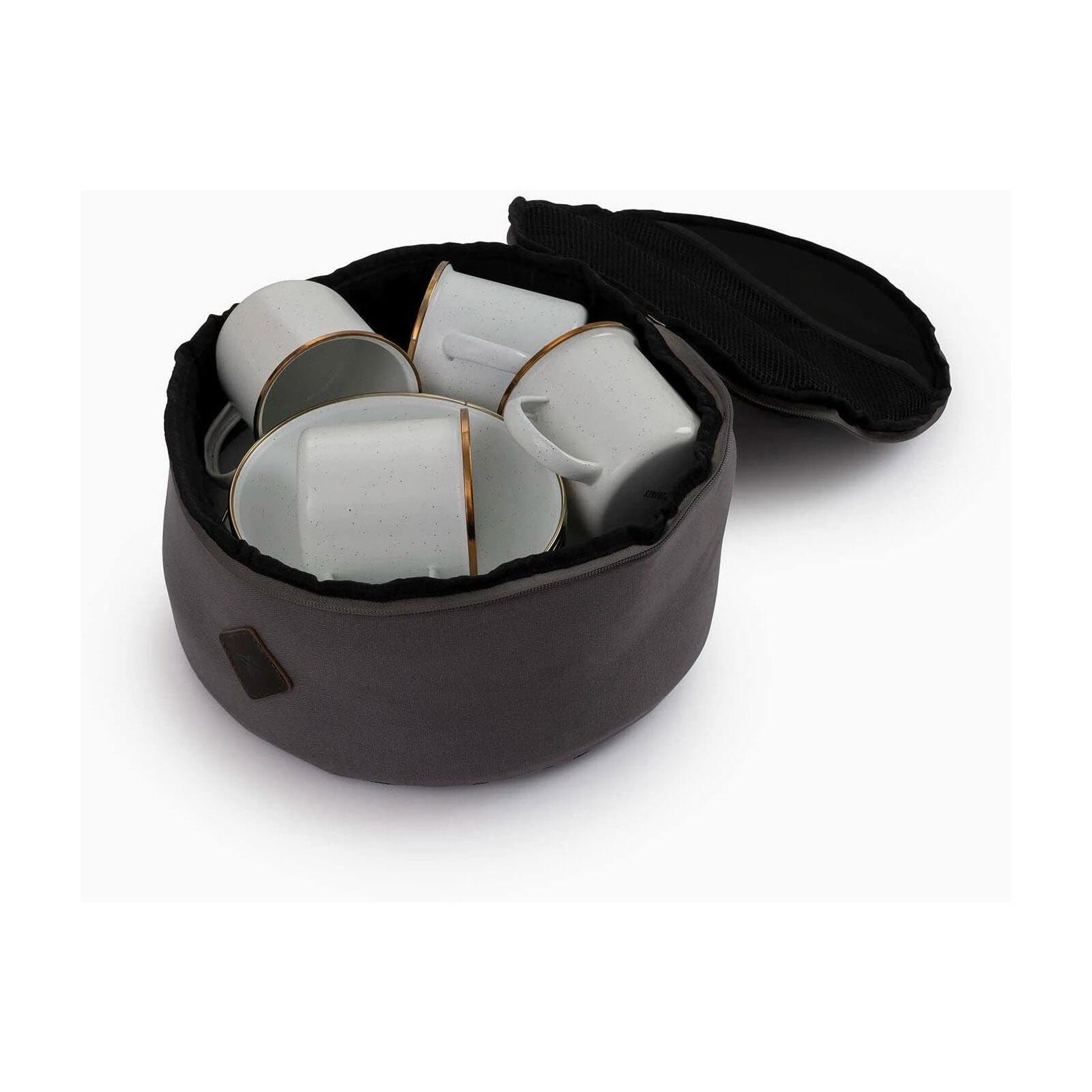 Borsa da trasporto imbottita Piatti da campeggio Lanterne in cotone 7 L 4/7