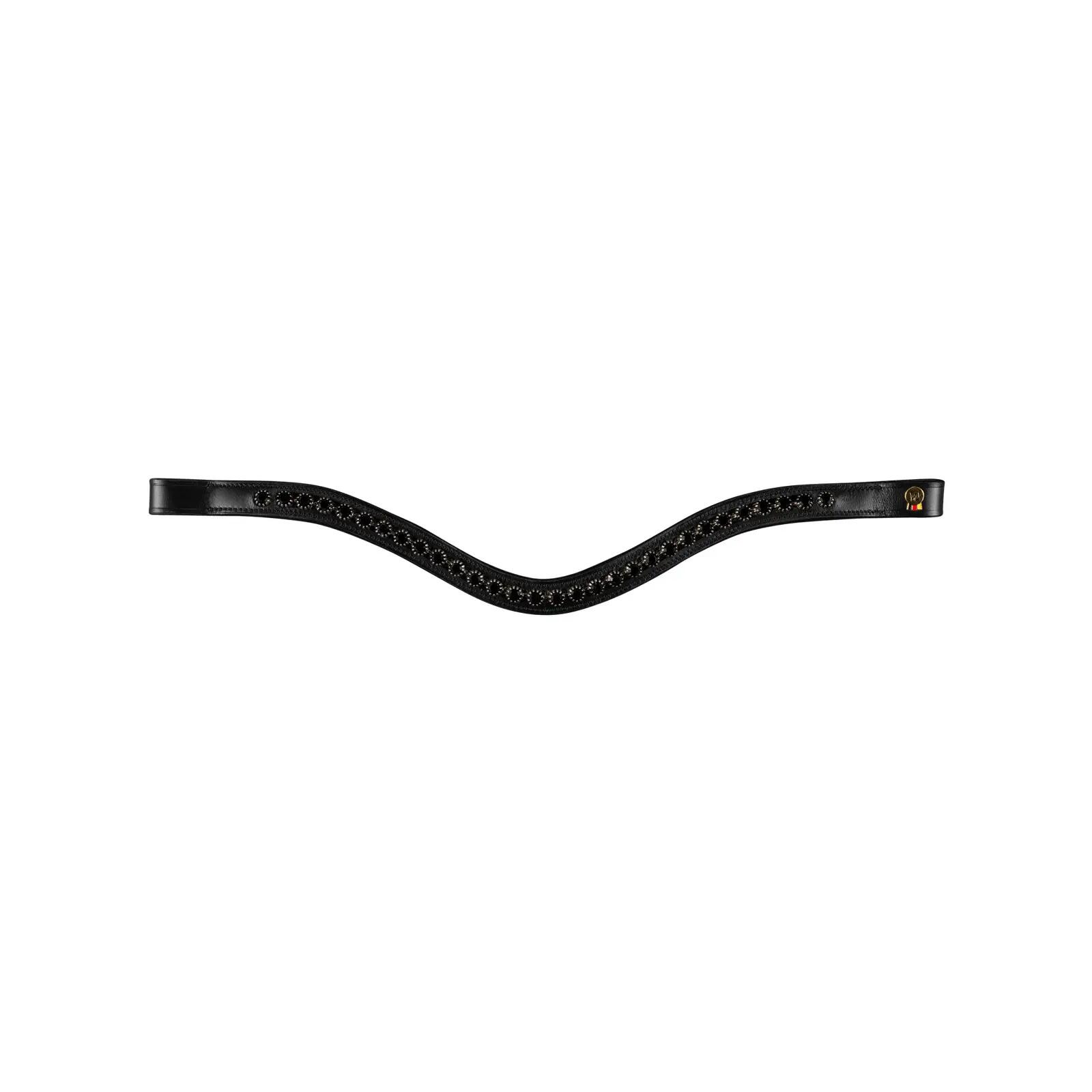 Riding bridle Waldhausen S-Line Blackshine 2/7