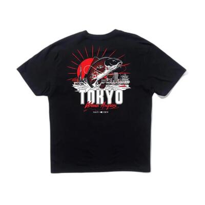Dames-t-shirt salty crew tokyo urban angler