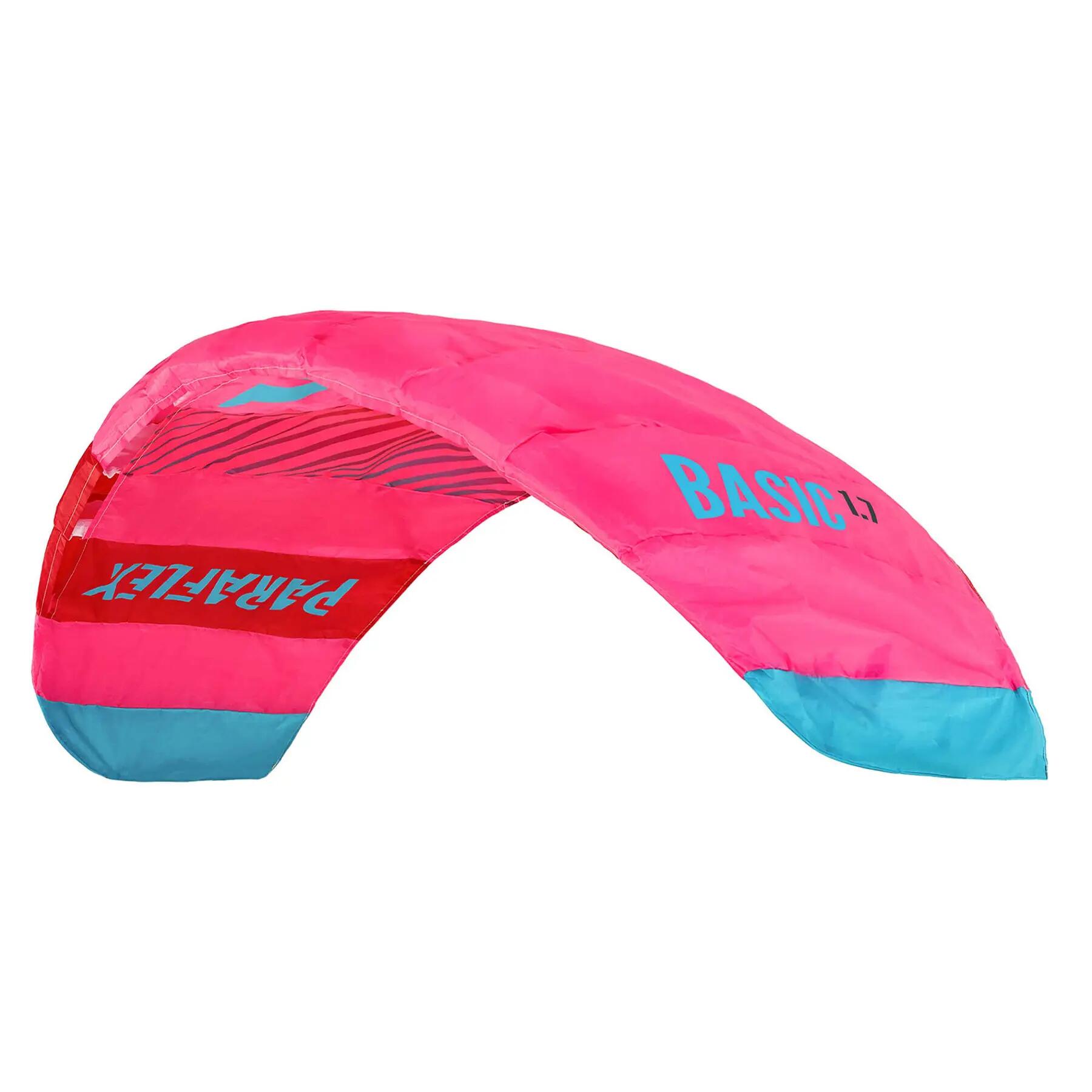 Cerf-Volant Paraflex Sport 1.7 Bleu - Cerf-Volant Traction 2 Lignes Pour Débutants, Prêt à Voler, Idéal Enfants Et Adultes
