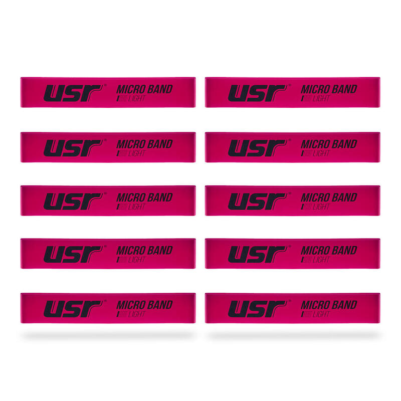 USR MBS201 10 lu Hafif Sert Micro Hip Band Seti
