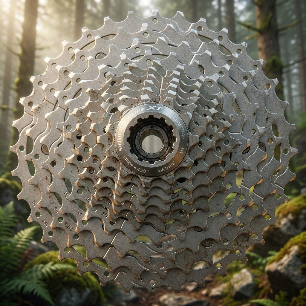 Shimano Deore XT Dyna-Sys 10-Speed Cassette 11-34 3/3