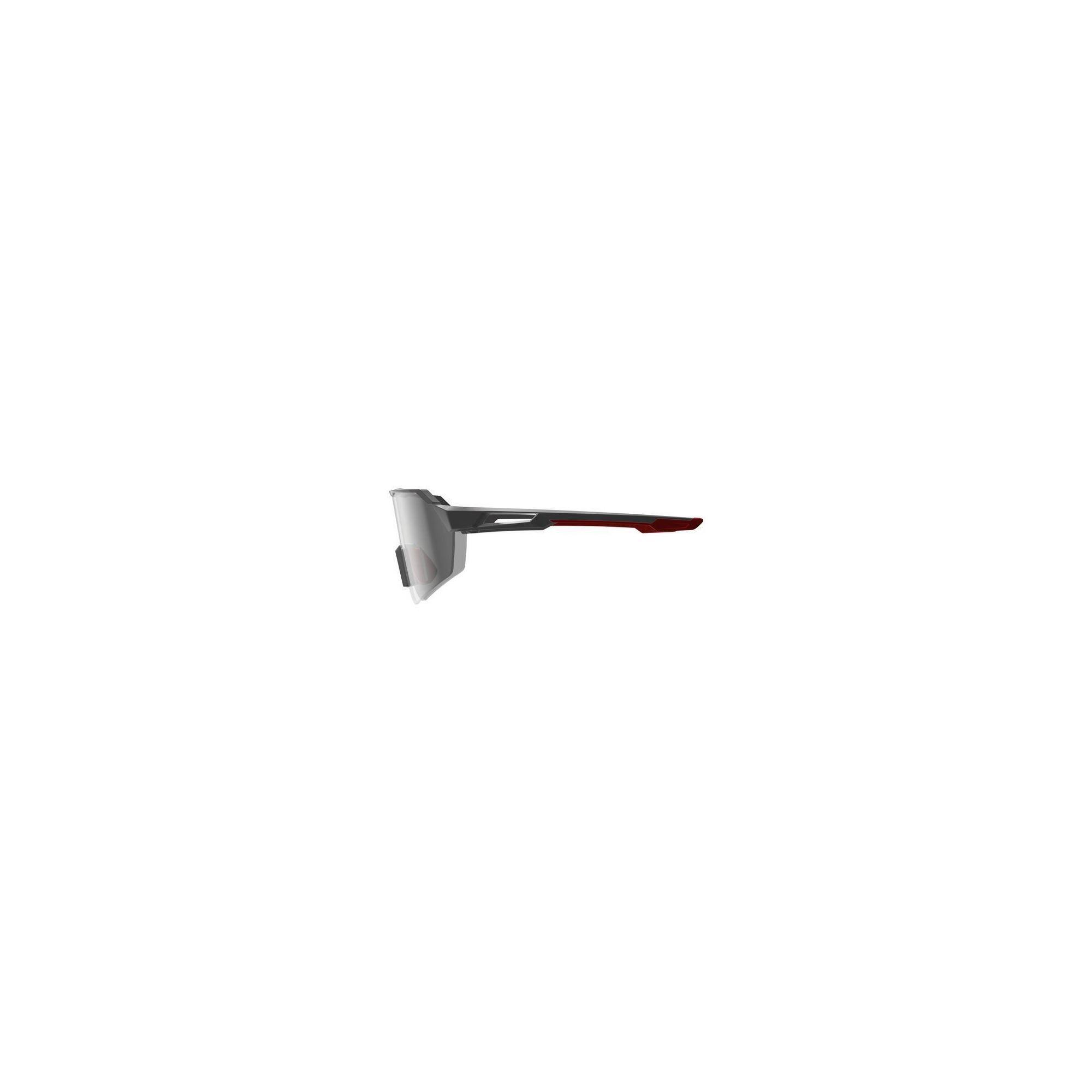 Okulary na rower Leatt RideViz Lite Iriz - satin grey