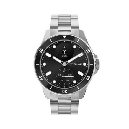 WITHINGS ScanWatch Nova - Montre connectée santé - 42mm Black