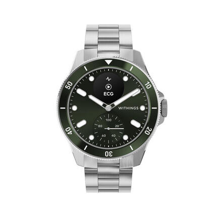 WITHINGS ScanWatch Nova - Montre connectée santé - 42mm Black