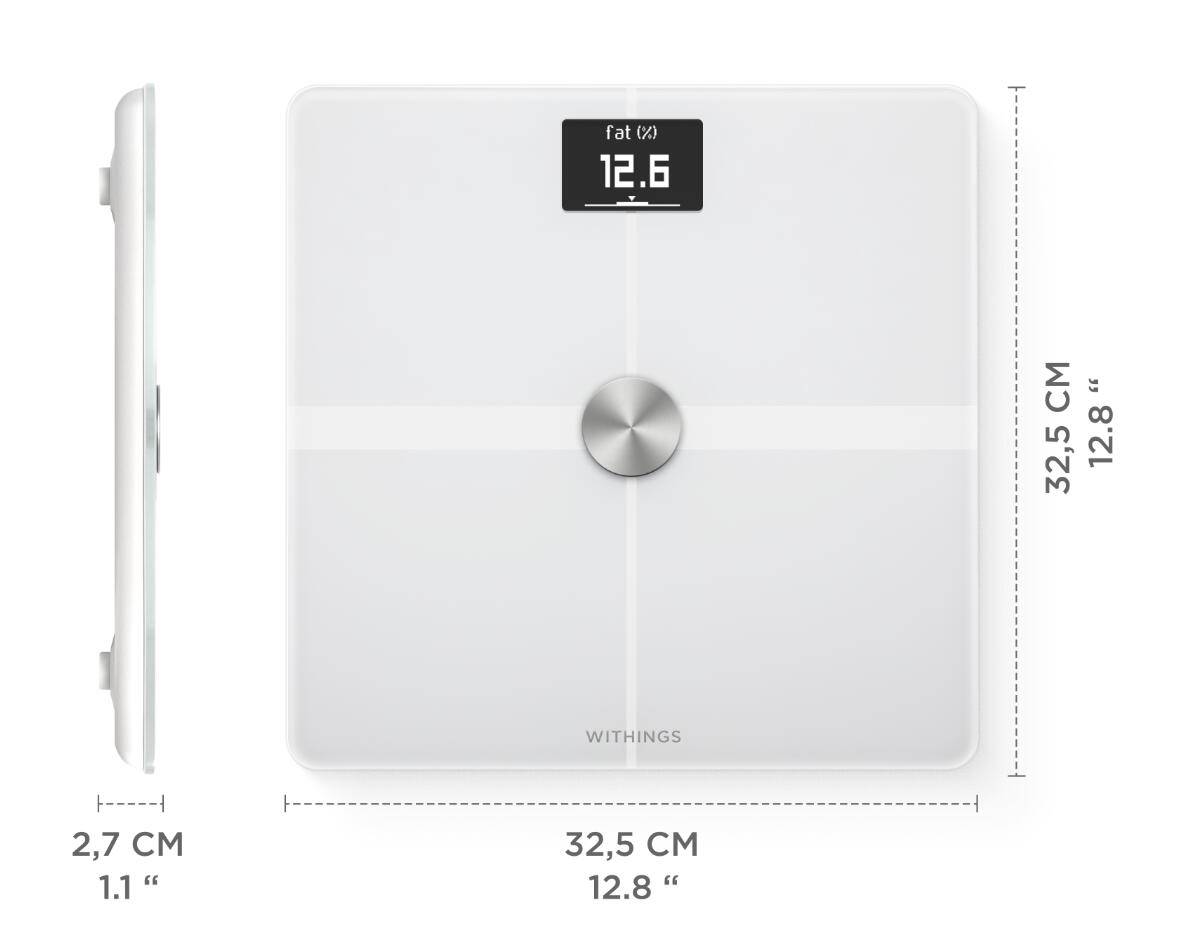 WITHINGS Body+ - Balance connectée WIFI pèse-personne Blanc 3/5