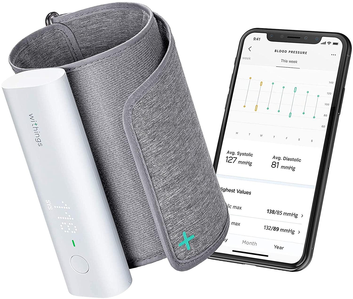 WITHINGS BPM Connect - Misuratore pressione WIFI, arteriosa, da braccio 2/7