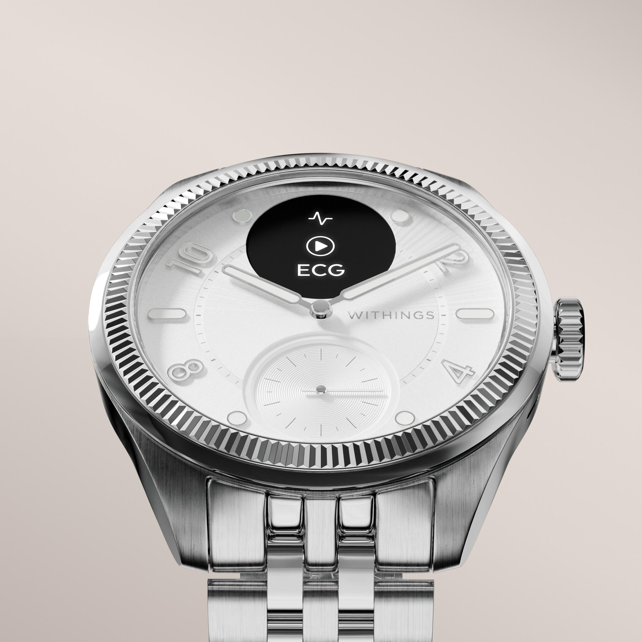 ScanWatch Nova Brilliant Edition - Gris Titane - 39mm - Montre connectée santé 2/7