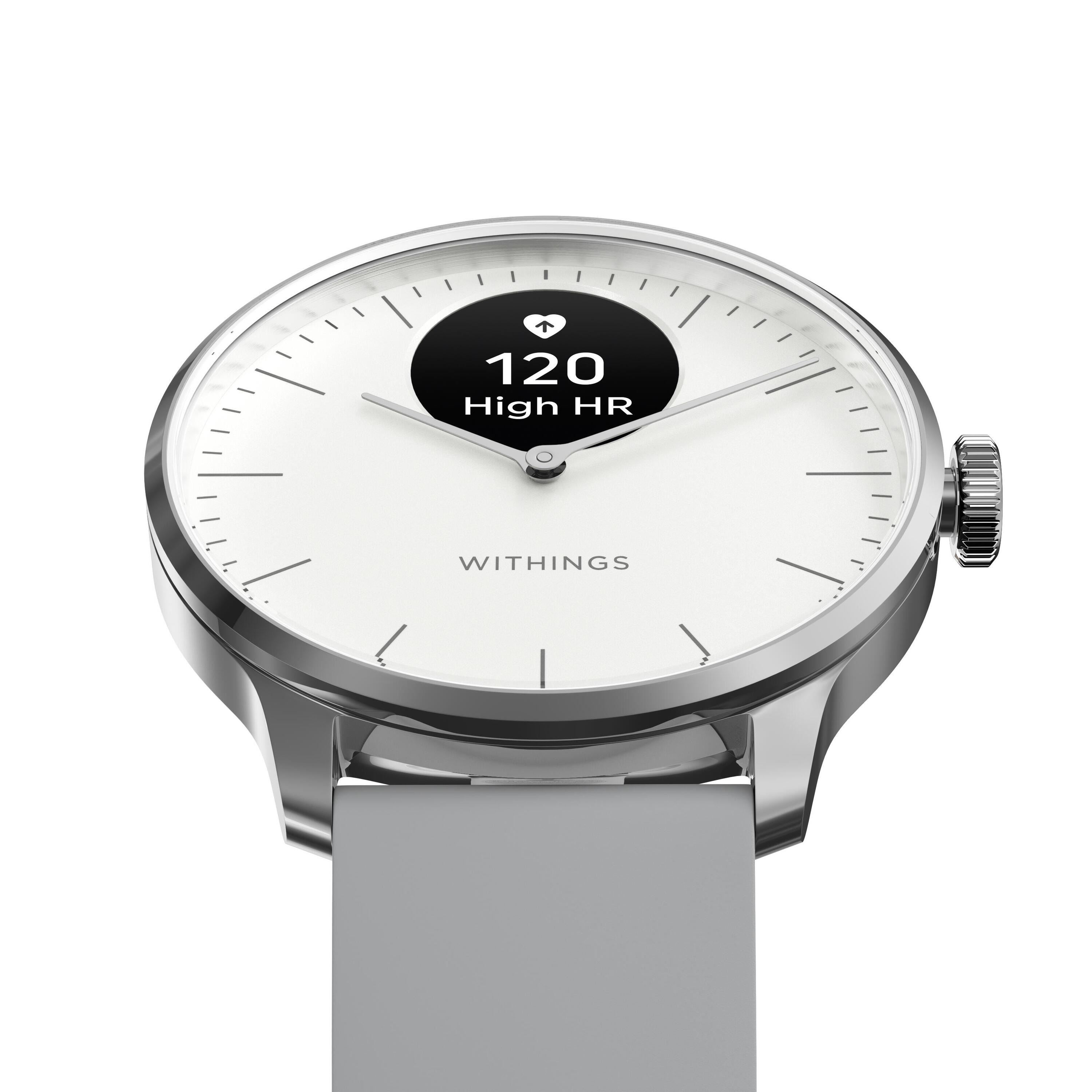 WITHINGS ScanWatch Light - Orologio connesso per salute cardiovascolare, 37mm 3/6