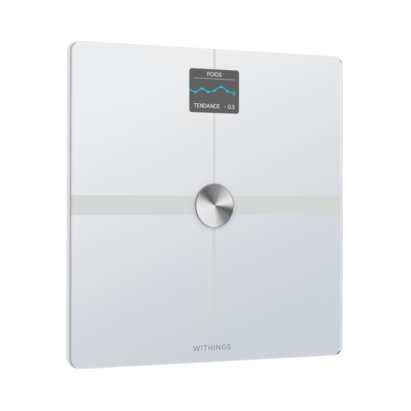 Cantar Wi-Fi pentru compozitie corporala avansata Withings Body Smart, Alb