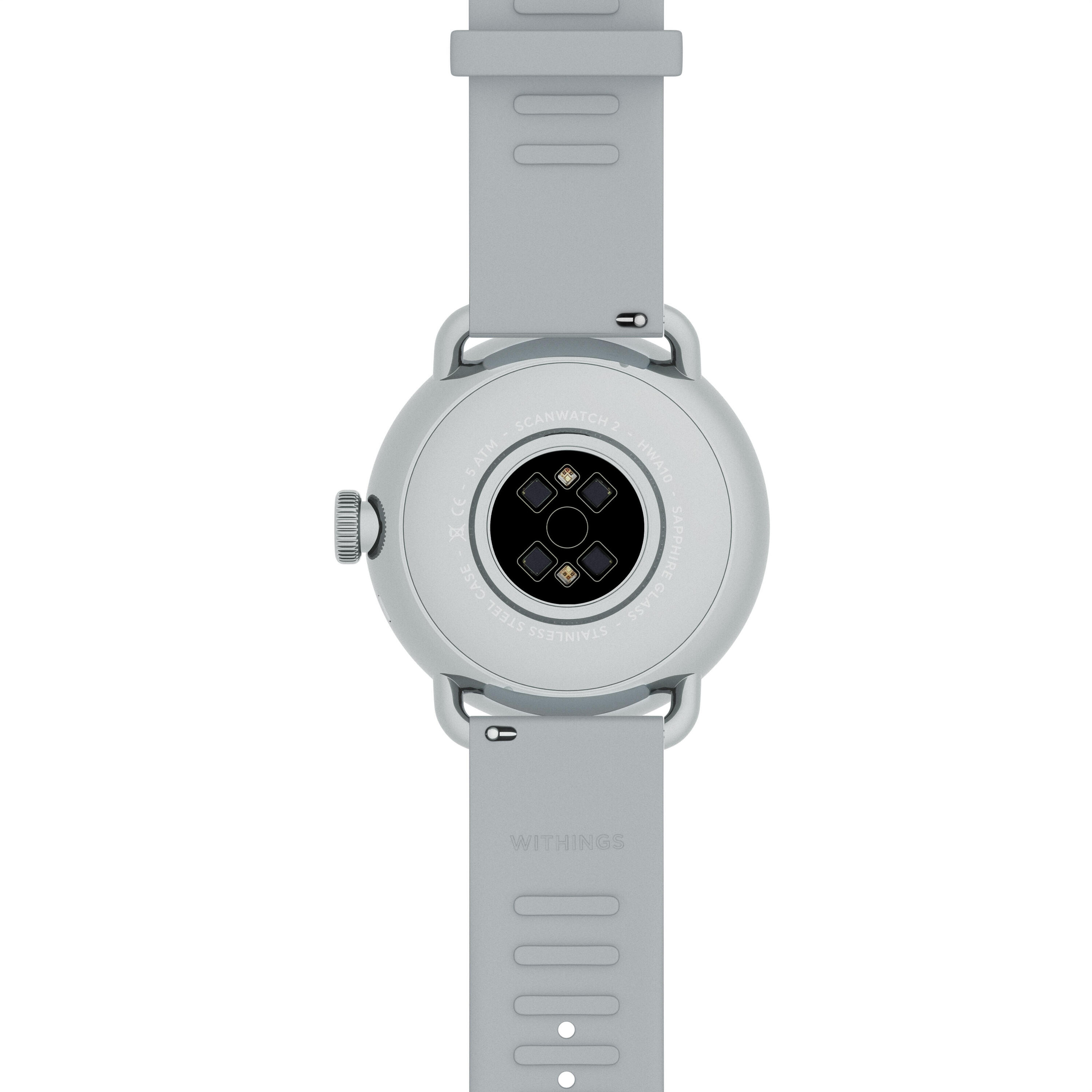WITHINGS ScanWatch 2 - Smartwatch per la salute ECG SpO2 temperatura 38mm Bianco 4/7