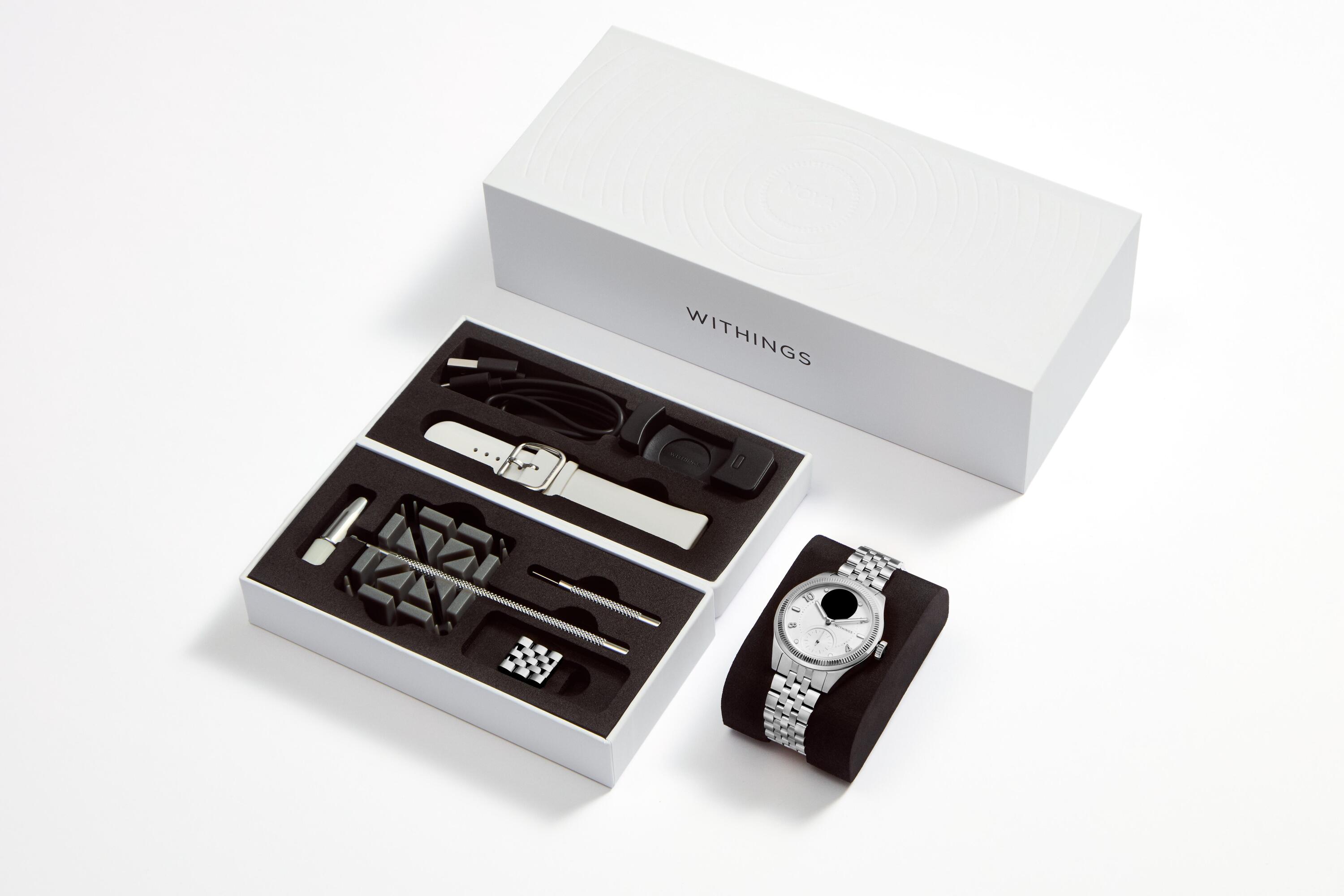 ScanWatch Nova Brilliant Edition - Gris Titane - 39mm - Montre connectée santé 5/7
