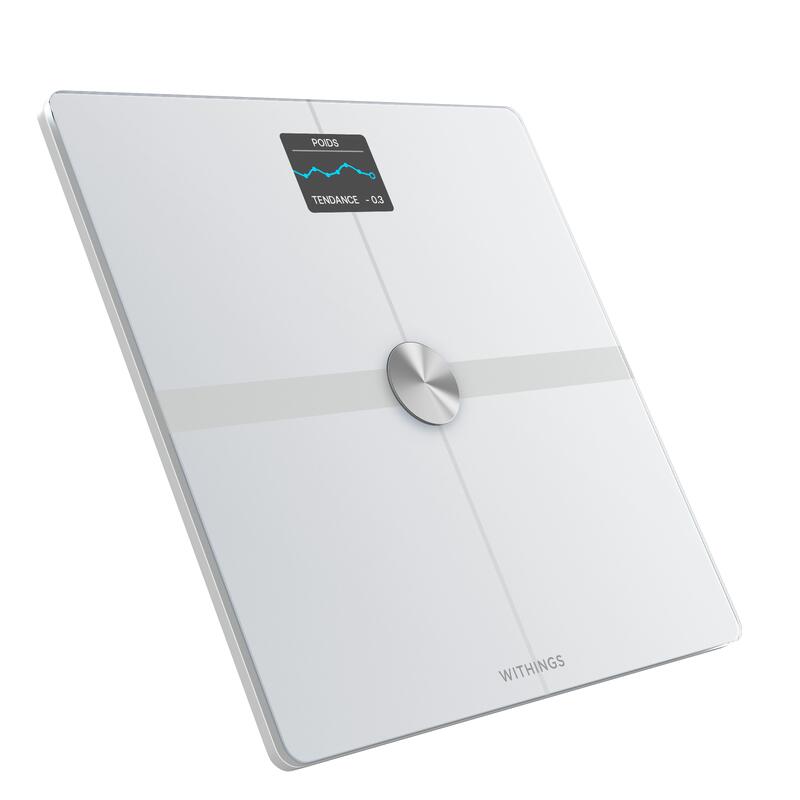 Cantar Wi-Fi pentru compozitie corporala avansata Withings Body Smart, Alb