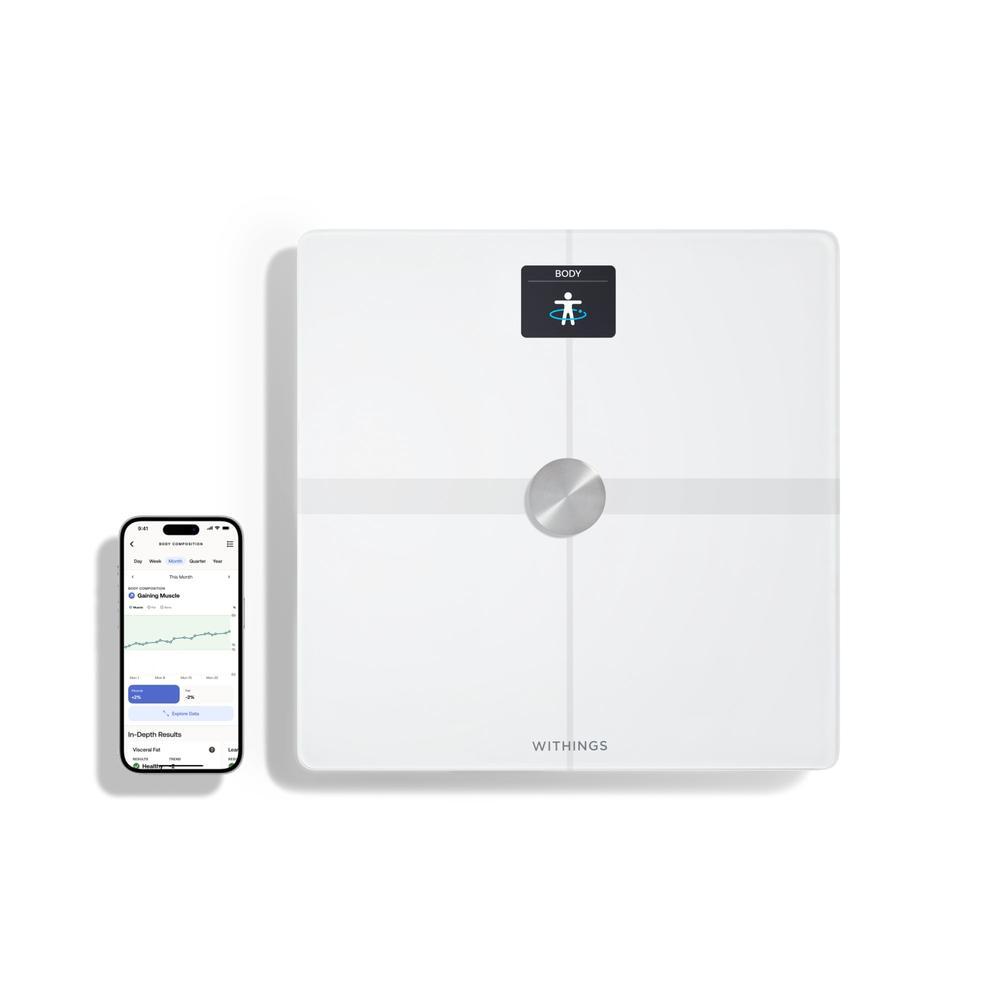 WITHINGS Body Smart - Balance connectée WIFI pèse-personne impédancemètre Blanc 4/5