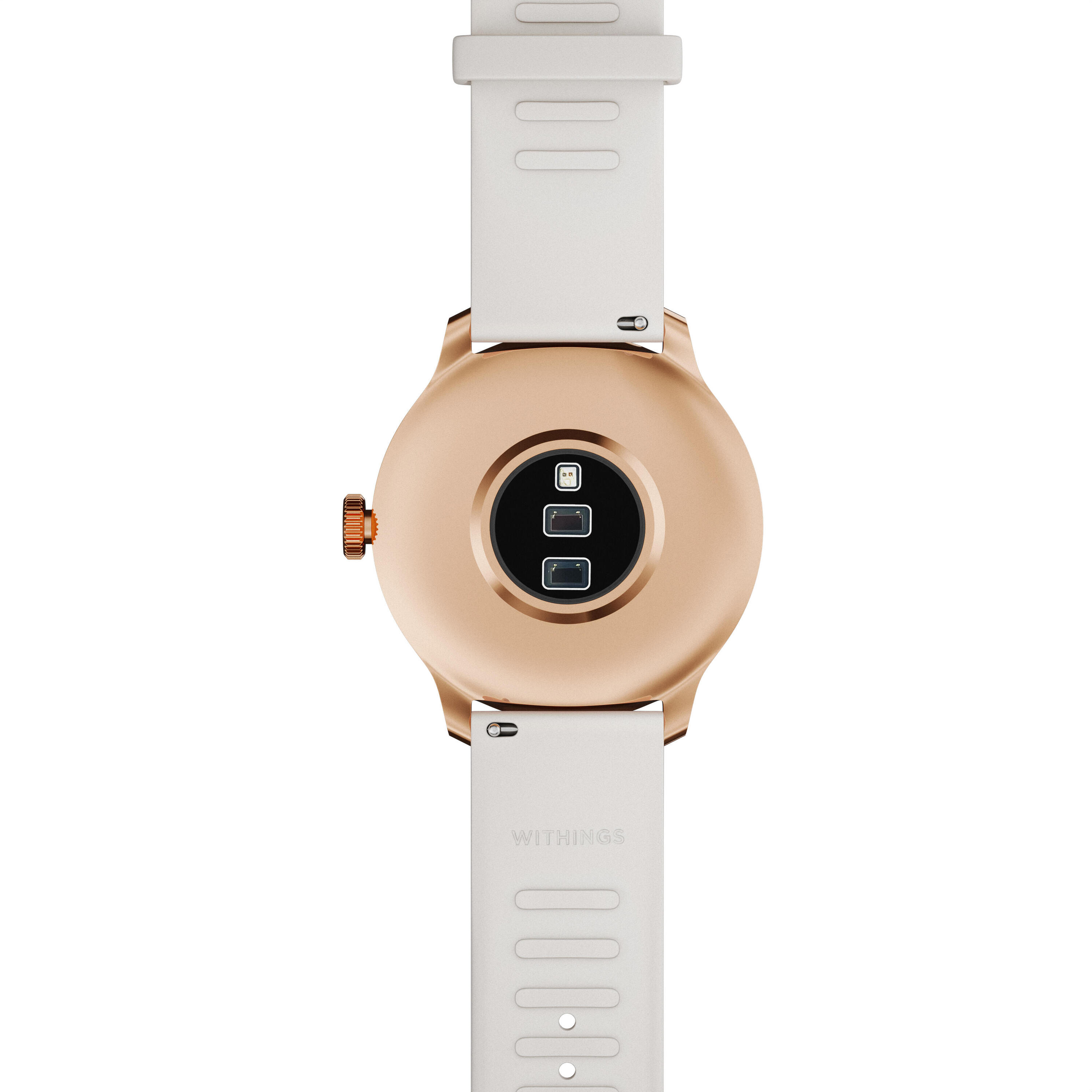 WITHINGS ScanWatch Light - Smartwatch salute cardiovascolare, 37mm Oro Rosa 4/7