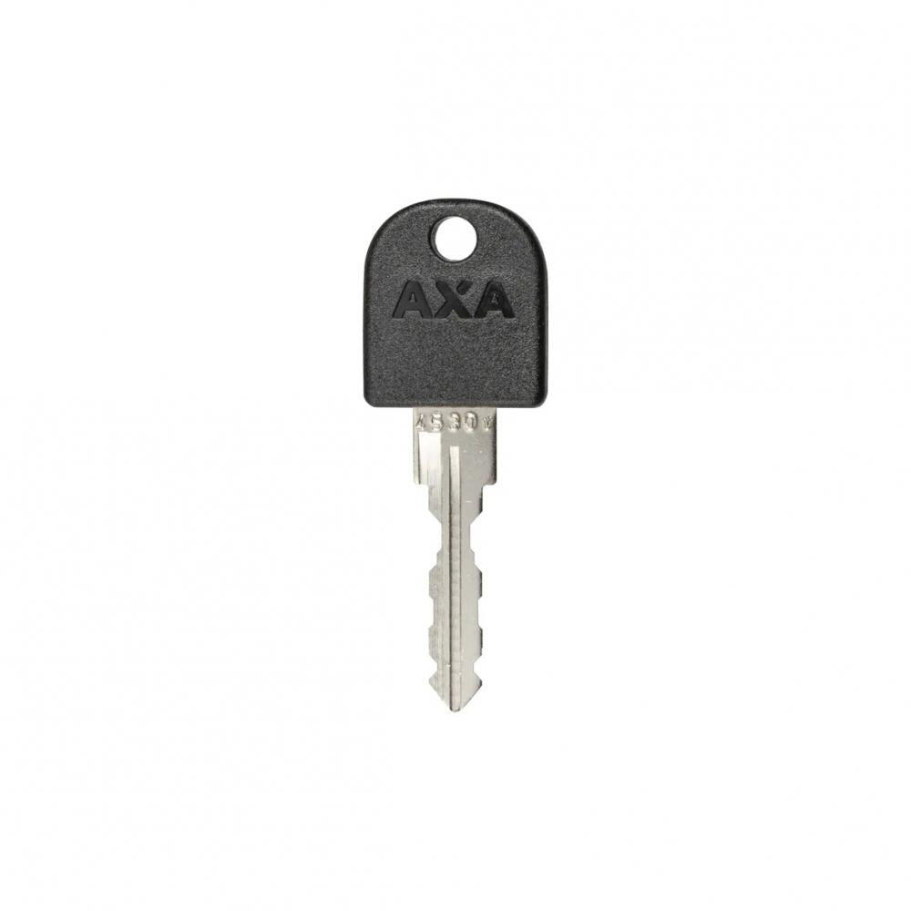 AXA Rahmenschloss Solid Retractable schwarz, Schlüssel abziehbar 3/3