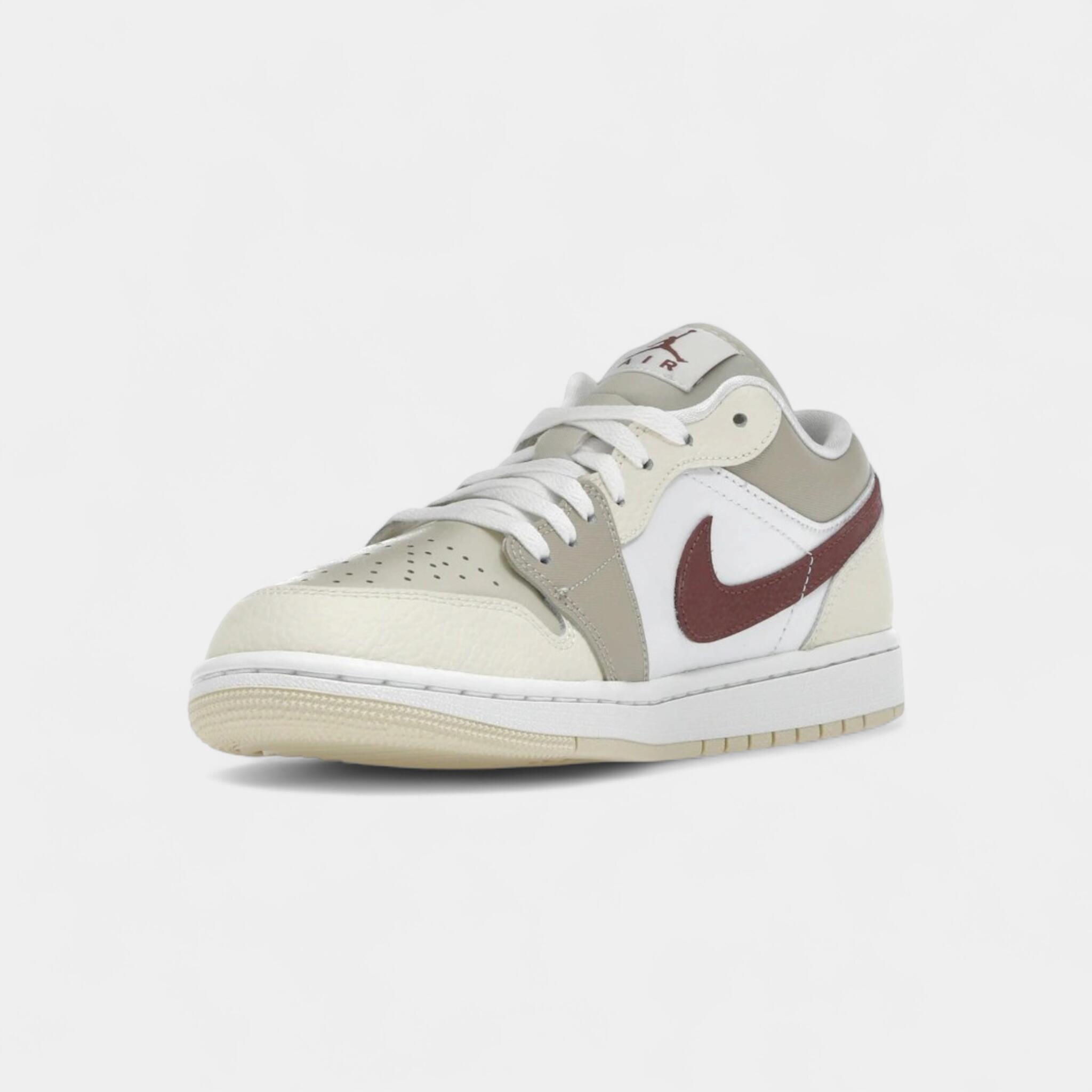 Jordan 1 Low SE Desert Khaki Red Sepia (Women's) 3/4