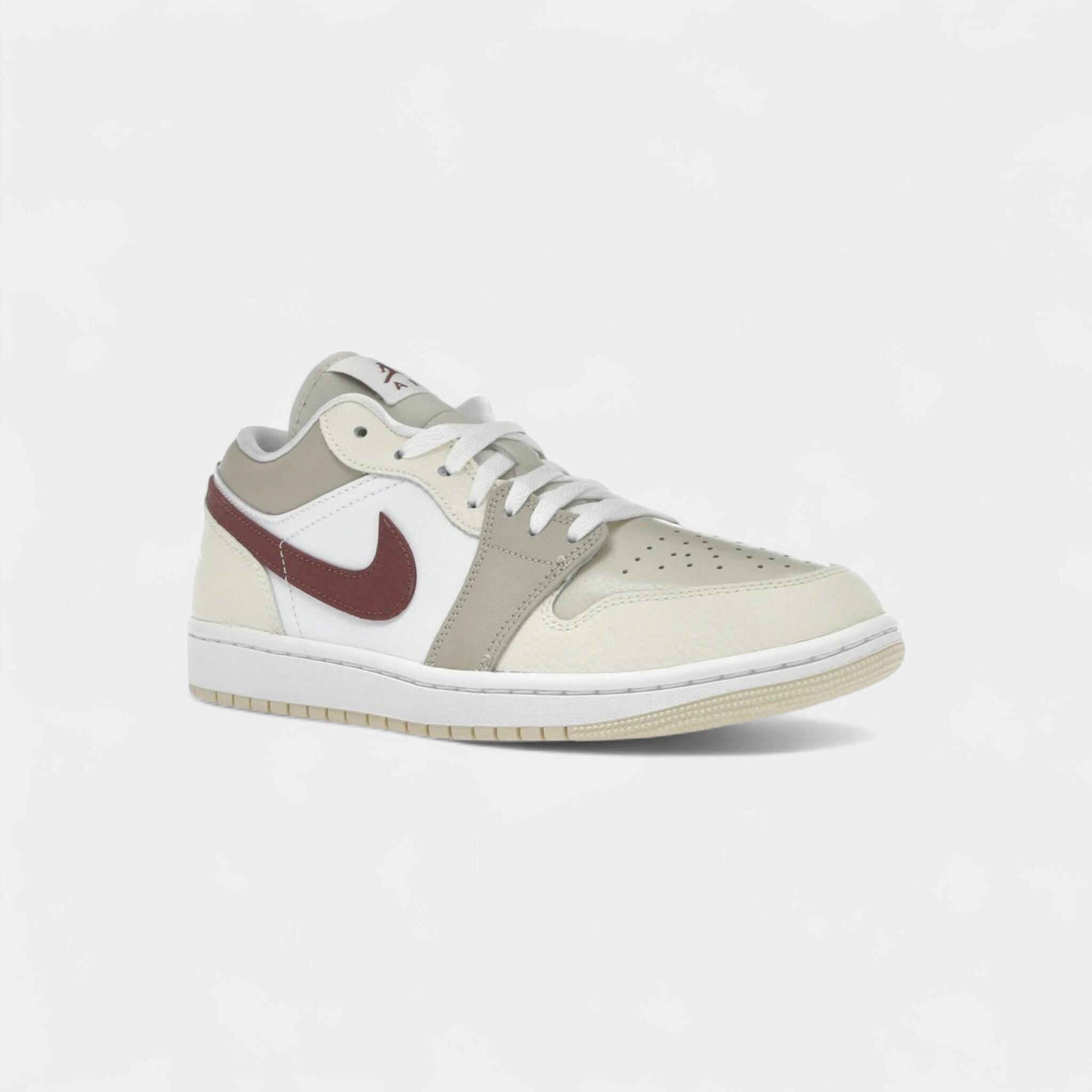 Jordan 1 Low SE Desert Khaki Red Sepia (Women's) 2/4