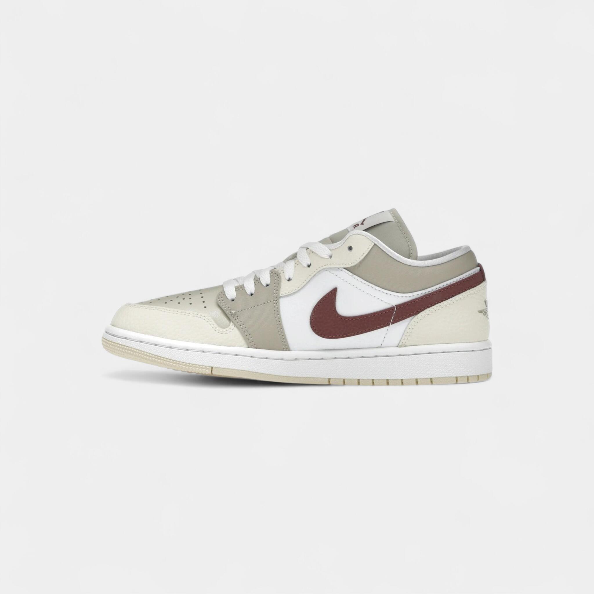 Jordan 1 Low SE Desert Khaki Red Sepia (Women's) 4/4