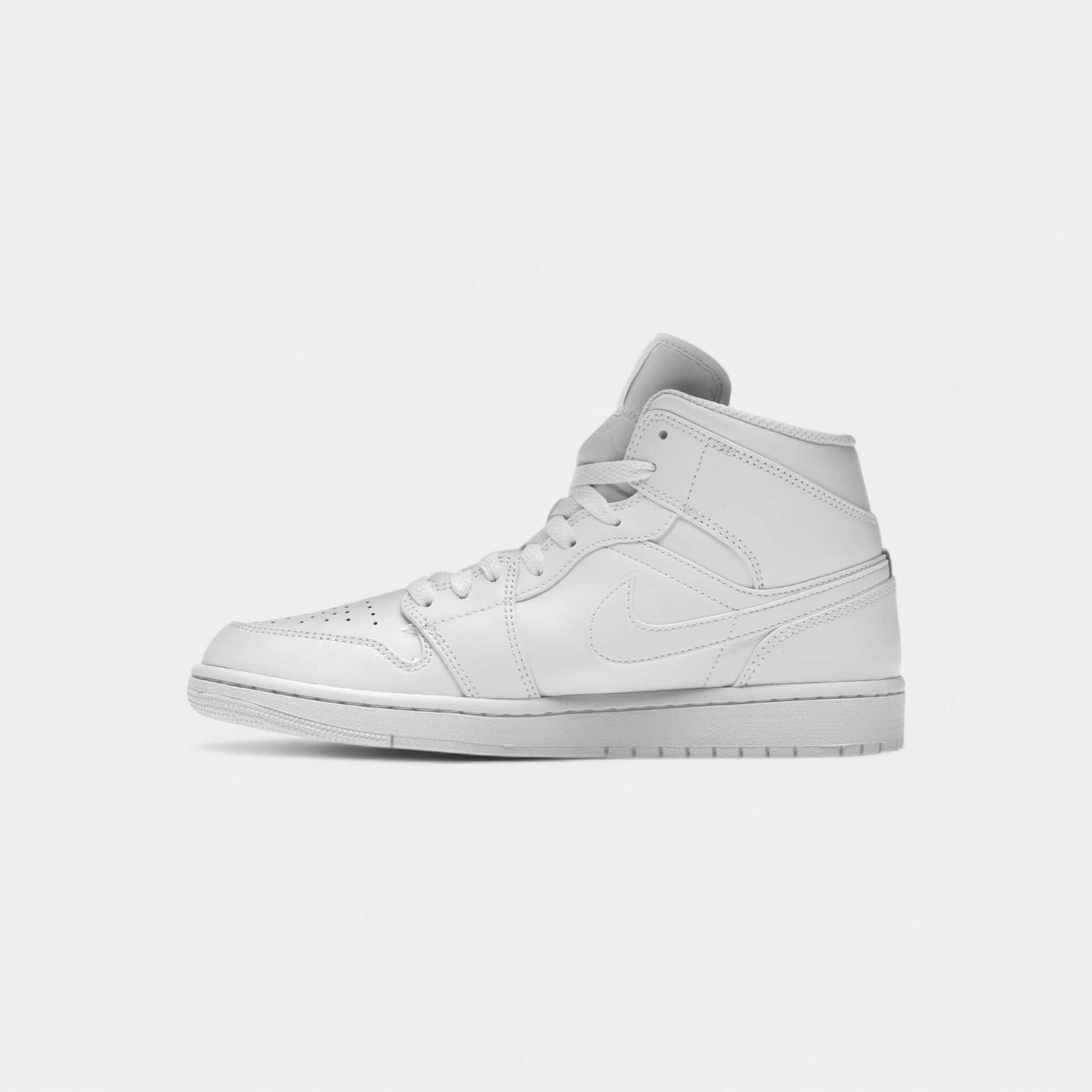 Jordan 1 Mid Triple White 4/4