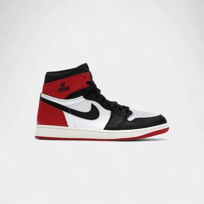 Jordan 1 retro high og black toe reimagined