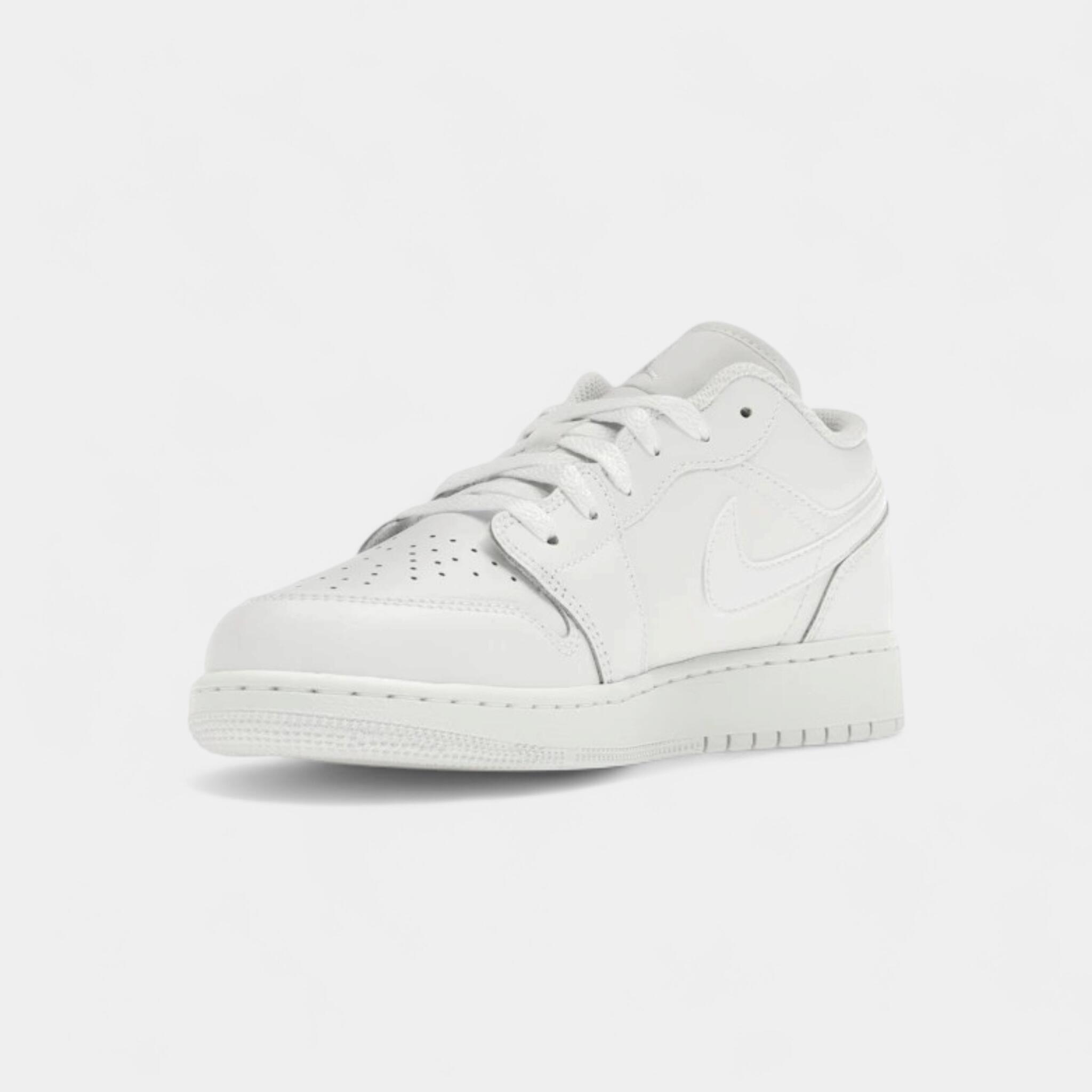 Jordan 1 Low Triple White (2023) (GS) 3/5