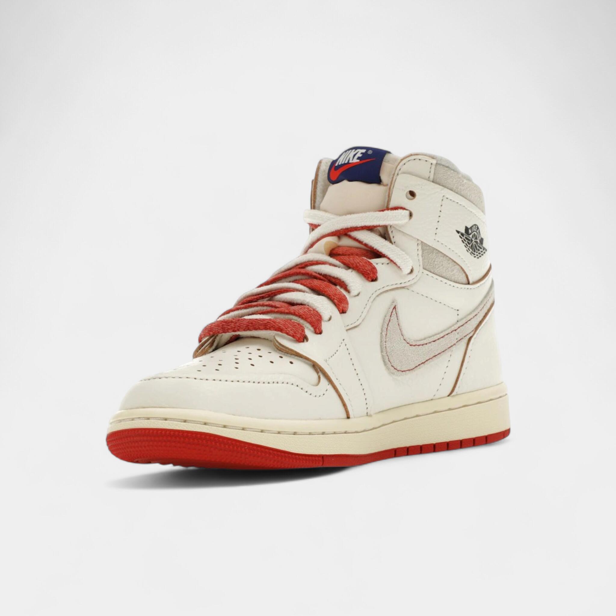 Jordan 1 Retro High Rare Air Sail Cinnabar (Women's) 3/4