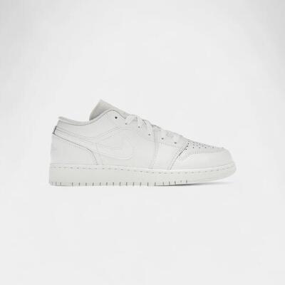 Jordan 1 Low Triple White (2023) (GS)