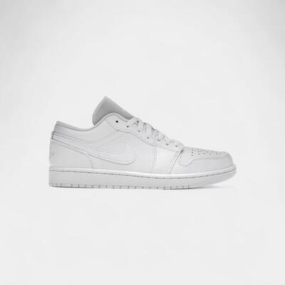 Jordan 1 low triple white