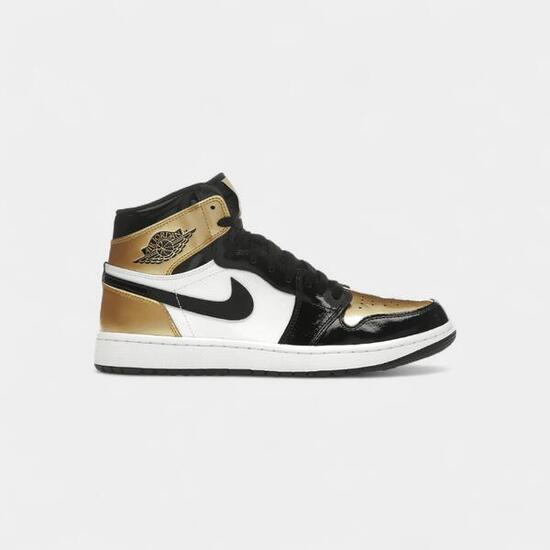 Jordan 1 Retro High Golf Patent Gold Toe