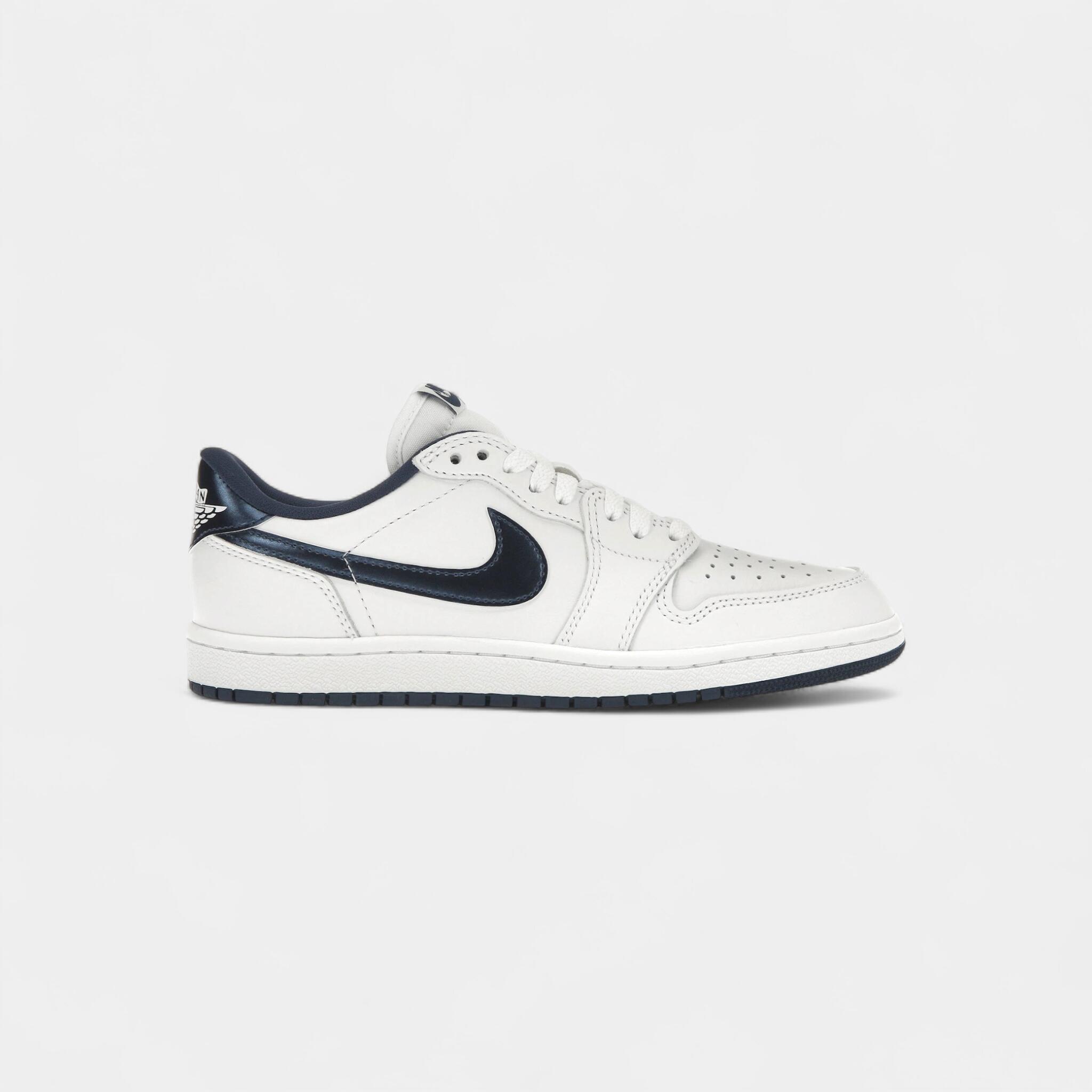 Jordan 1 Retro Low '85 Metallic Blue 1/4