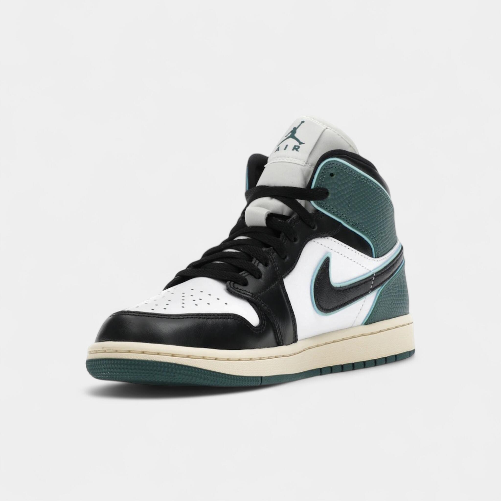 Jordan 1 Mid SE Oxidized Green (Women's) 3/4