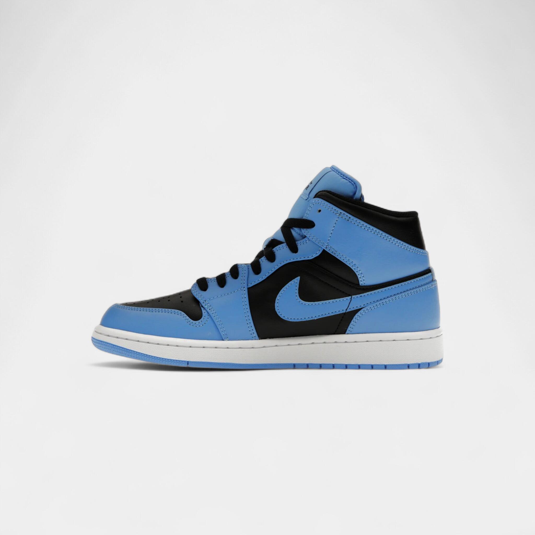 Jordan 1 Mid University Blue Black 4/4