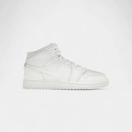 Jordan 1 Mid Triple White (2023) (GS)