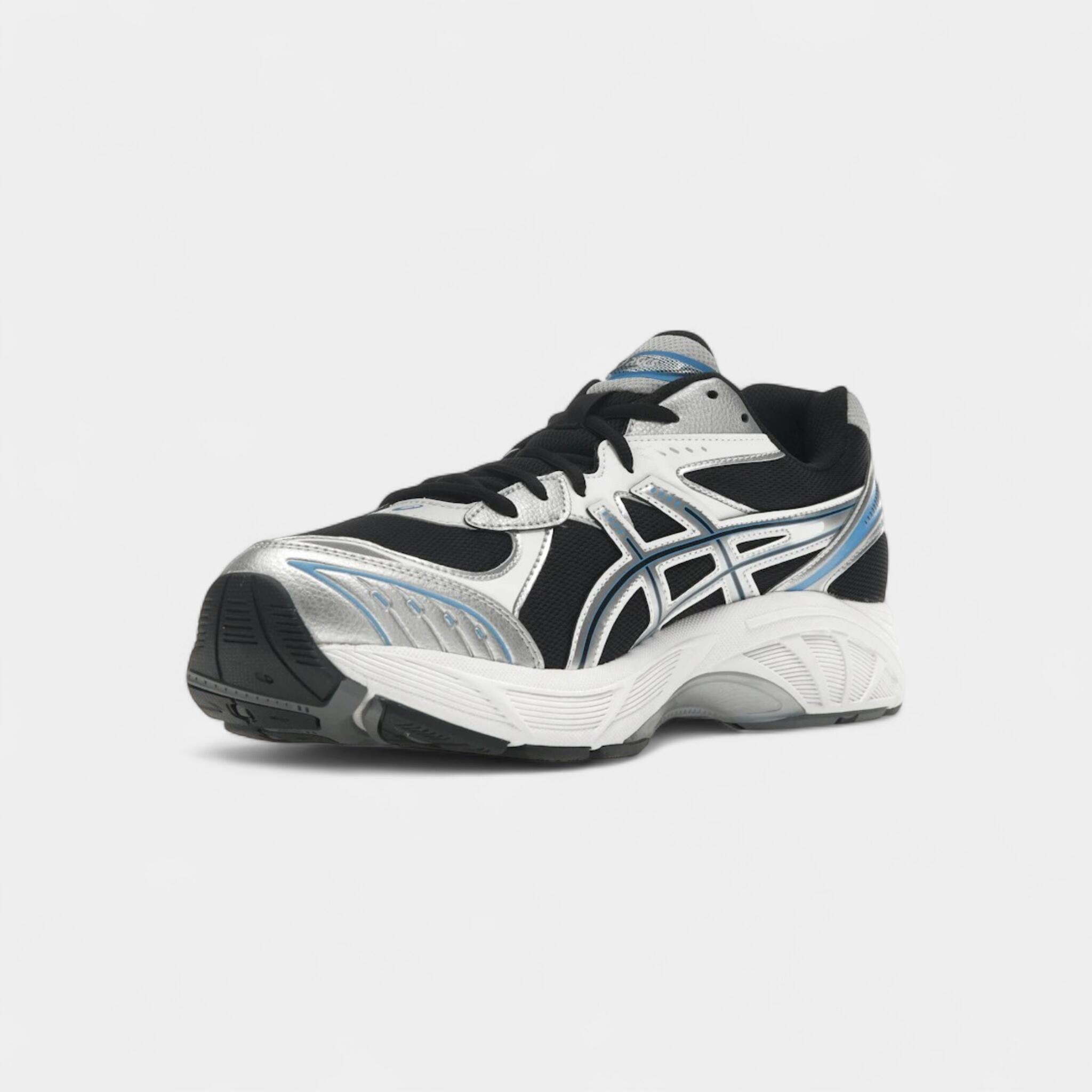 ASICS GT-2160 Black Pure Silver Bright Blue 3/4