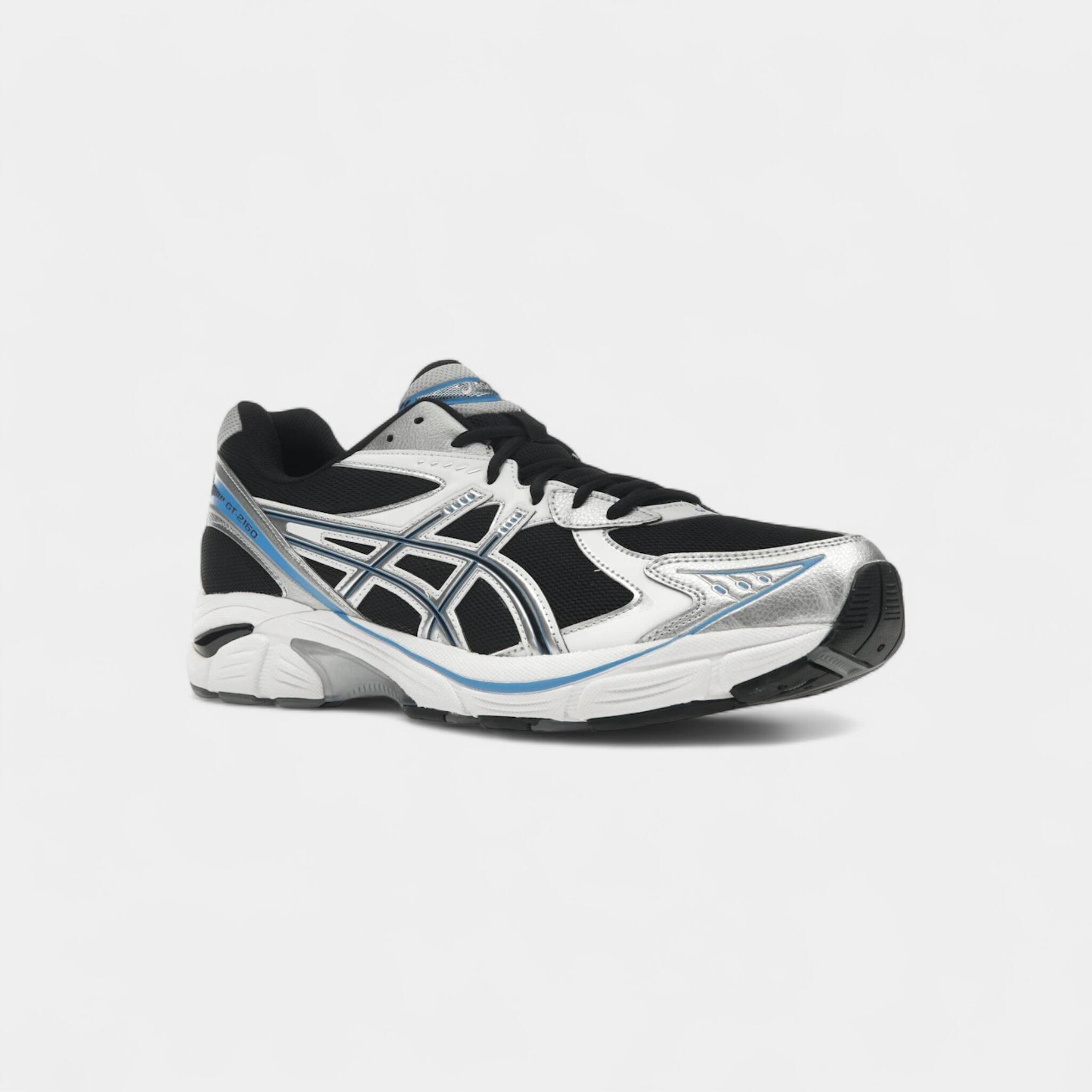 ASICS GT-2160 Black Pure Silver Bright Blue 2/4