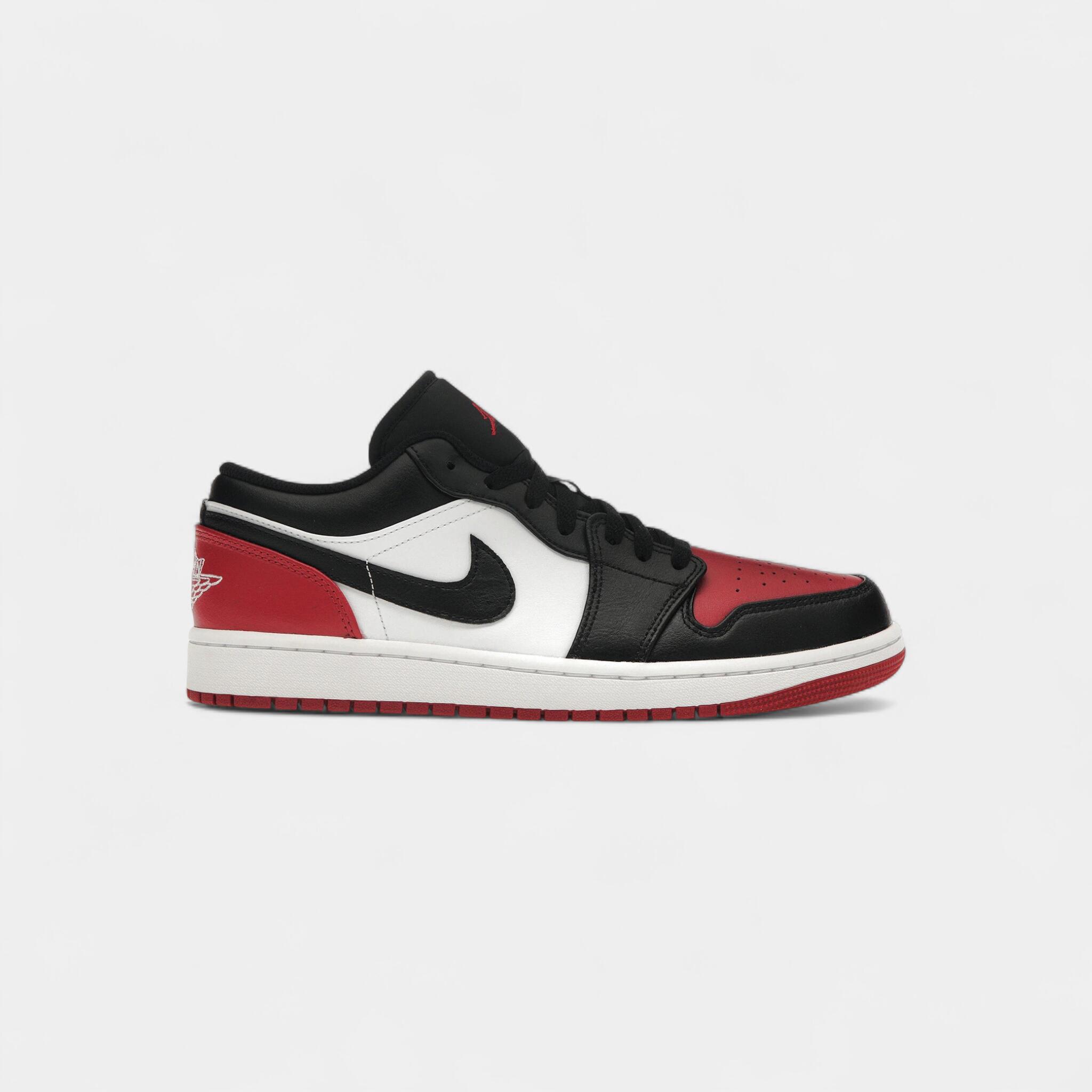 Jordan 1 Low Bred Toe 2.0 1/4