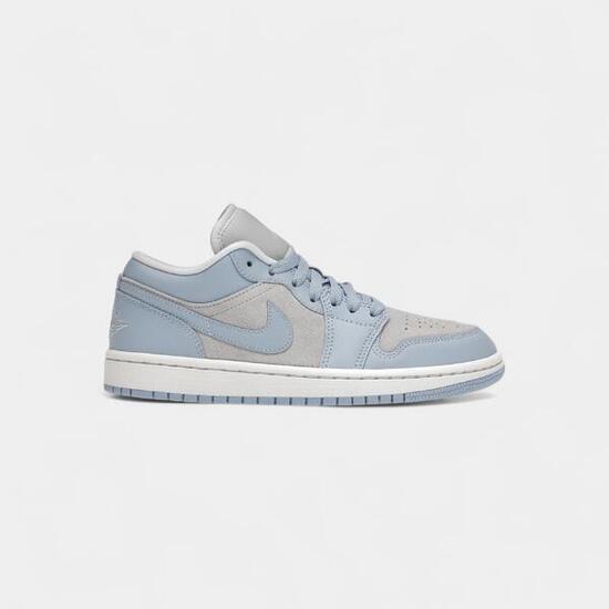 Jordan 1 Low Football Grey Aluminum (Women's)