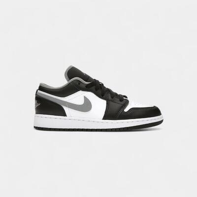 Jordan 1 Low Black White Grey (GS)
