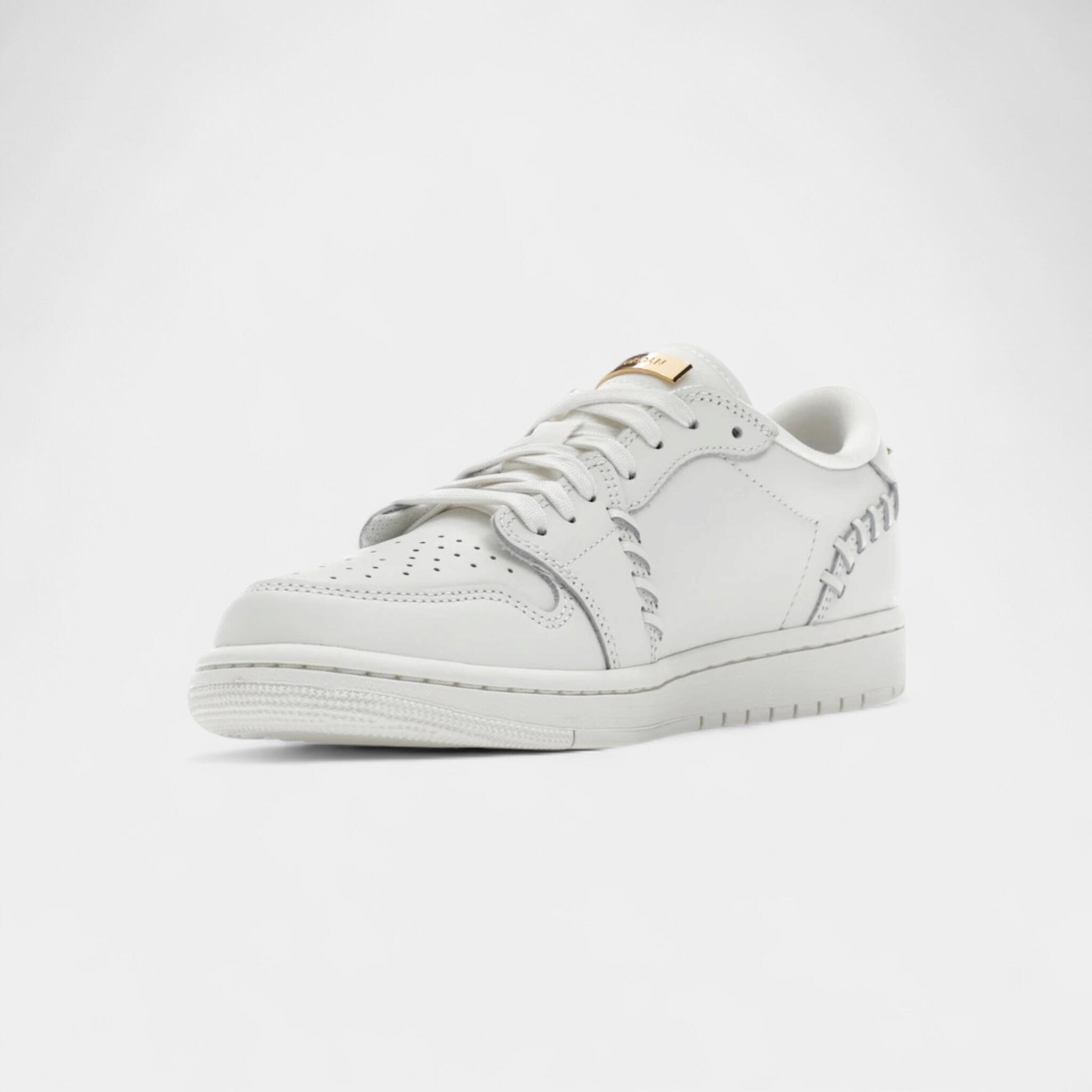Jordan 1 Low Method of Make Sail Metallic Gold (Women's) 3/4