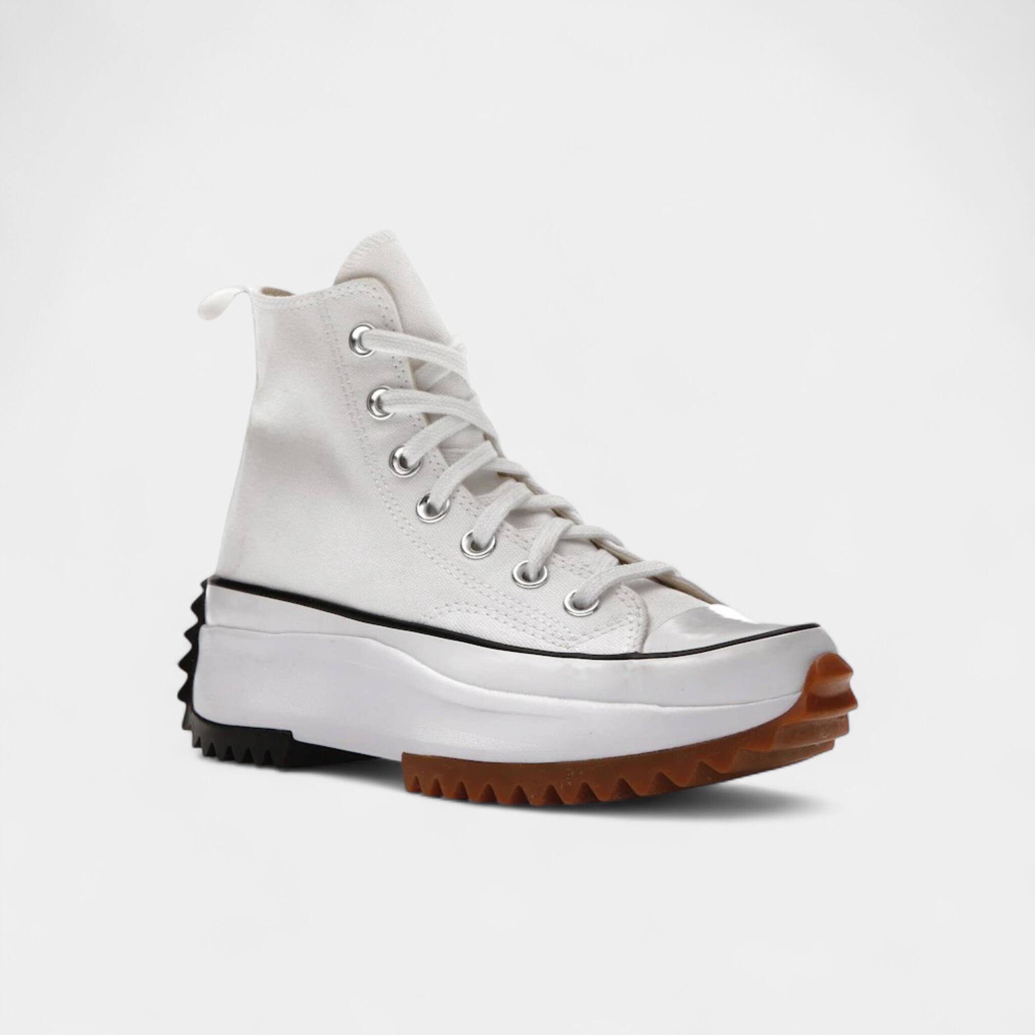 Converse Run Star Hike Hi White Black Gum 2/5