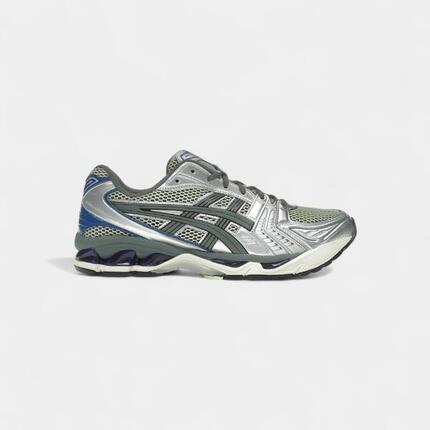 ASICS Gel-Kayano 14 Soft Yellow Asics Blue