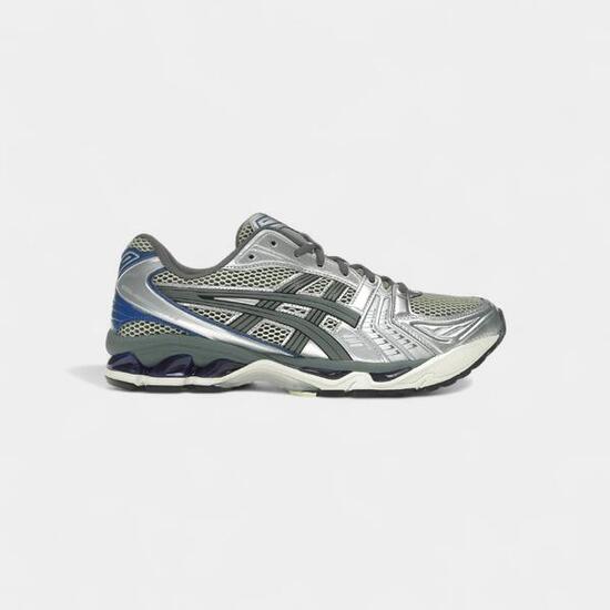 ASICS Gel-Kayano 14 Soft Yellow Asics Blue