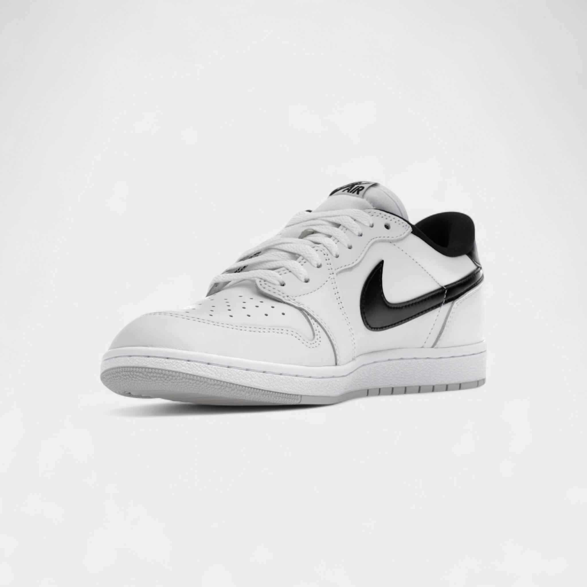 Jordan 1 Retro Low '85 Metallic Black 3/4