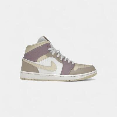 Jordan 1 mid light orewood brown taupe grey (women's)