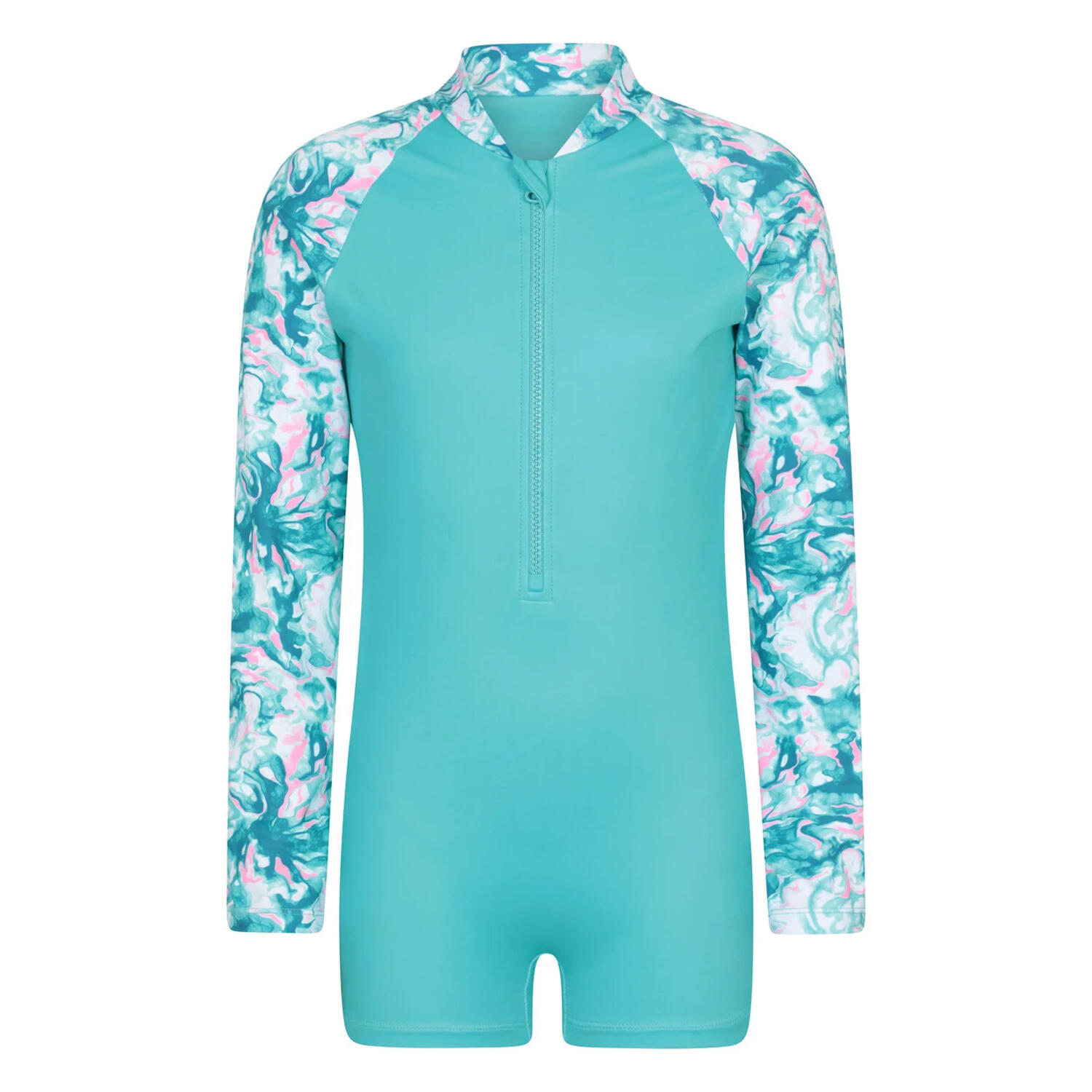 Mountain Warehouse Childrens/Kids Mira Marble Effect Long-Sleeved Rash Guard
