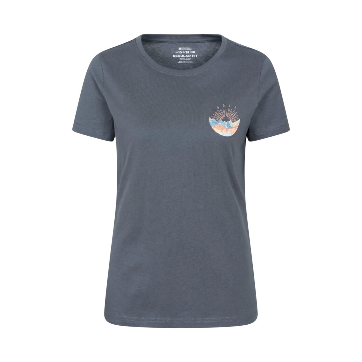 Mountain Warehouse Womens/Ladies Oban Chest Print Relaxed Fit T-Shirt