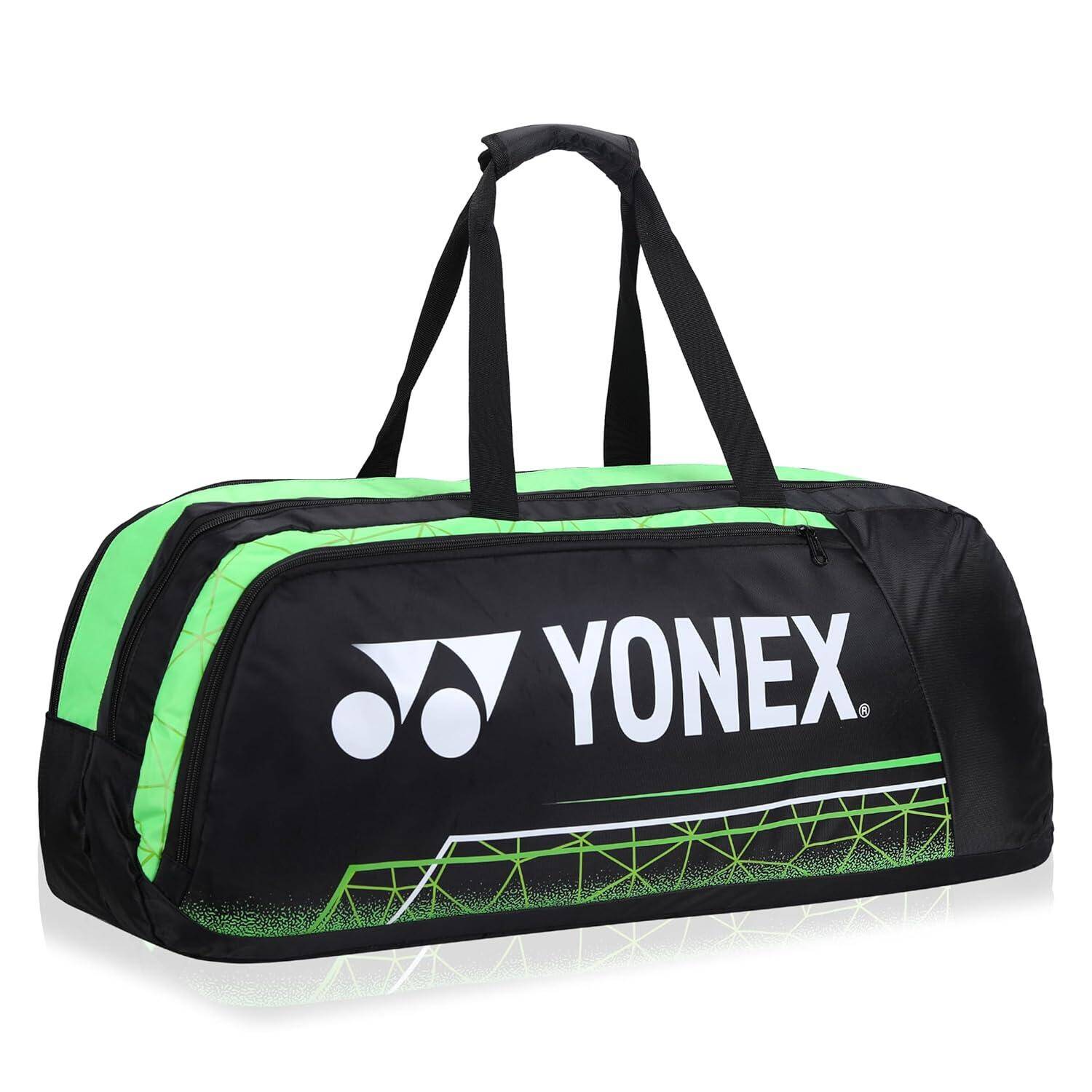 Yonex ACE2 Kitbag 0431 | Jet Black Lime Punch -  2